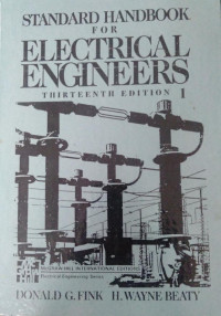 STANDART HANDBOOK FOR ELECTRICAL ENGINEERS