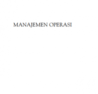 Image of MANAJEMEN OPERASI