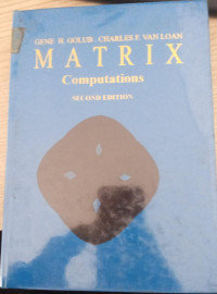 Matrix computations