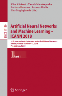 Image of Artificial Neural Networks
and Machine Learning –
ICANN 2018