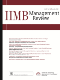 Image of IIMB Management Review (IIMB VOLUME 36 ISSUE 4 2024)