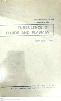 Image of TURBULENCE OF FLUIDS AND PLASMAS