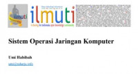 Sistem Operasi Jaringan Komputer