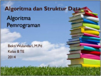 Image of Algoritma dan Struktur Data
Algoritma
Pemrograman