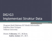 Implementasi Struktur Data