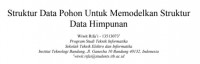 Image of Struktur Data Pohon Untuk Memodelkan Struktur

Data Himpunan