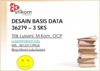 DESAIN BASIS DATA