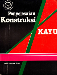 Image of PENYELESAIAN KONSTRUKSI KAYU