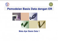 Image of Pemodelan Basis Data dengan ER