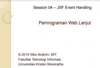 Pemrograman Web Lanjut