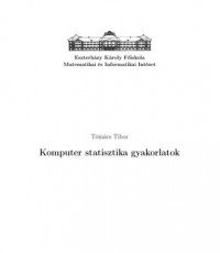 Image of Komputer statisztika gyakorlatok