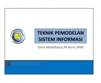 Image of TEKNIK PEMODELAN
SISTEM INFORMASI