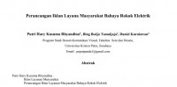 Image of Perancangan Iklan Layana Masyarakat Bahaya Rokok Elektrik