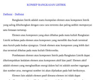 Image of KONSEP RANGKAIAN LISTRIK