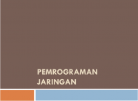 Image of PEMROGRAMAN
JARINGAN