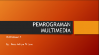Image of PEMROGRAMAN
MULTIMEDIA