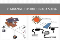 Image of PEMBANGKIT LISTRIK TENAGA SURYA