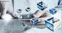 Image of digital channel,digital servis and security issues