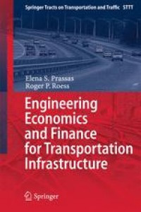 Engineering Economics and Finance for TRANSPORTATION Infrastucture