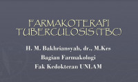 FARMAKOTERAPI TUBERCULOSIS (TBC)