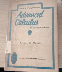 Image of Soal & Penyelesaian Advanced Calculus