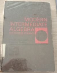 Image of Modern Intermediate Algebra