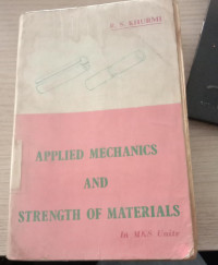 Applied Mechanics and Strength of Materials