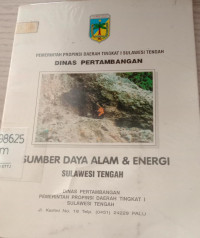 Sumber Daya Alam & Energi