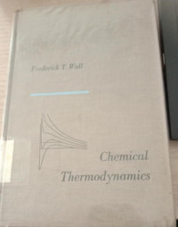 Image of Chemical Thermodynamics