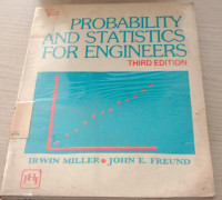 Probability And Statistics for Engineers