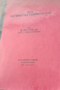 Image of Teori Matematika Pendahuluan