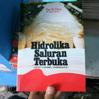 Image of Hidrolika Saluran Terbuka