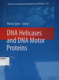 DNA helicases and DNA motor proteins