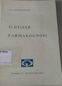 Image of ICHTISAR FARMAKOGNOSI