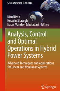 Analysis, Control and
Optimal Operations in
Hybrid Power Systems