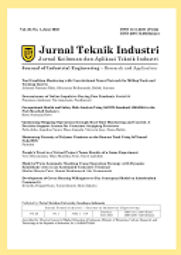 Image of Jurnal Teknik Industri JTI Vol. 25 No. 1 (2023)