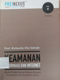 KEAMANAN INFORMASI DAN INTERNET