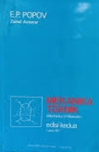 Image of MEKANIKA TEKNIK (Mechanics of Materials)
