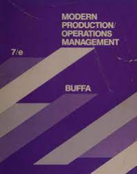 Image of Modern Production Operations Management