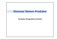 E-BOOK Otomasi Sistem Produksi Peralatan Pengendali di Industri