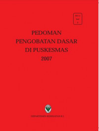 PEDOMAN

PENGOBATAN DASAR
DI PUSKESMAS