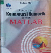 Image of Pengantar Komputasi Numerik dengan MATLAB