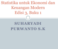 Statistika untuk Ekonomi dan

Keuangan Modern