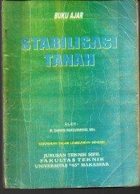 STABILISASI TANAH