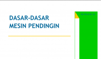 Dasar Dasar Mesin Pendingin