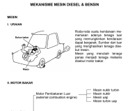 Mekanisme Mesin Diesel & Bensin