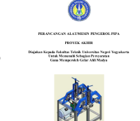 Image of Mesin Pengerol Pipa Proyek Akhir