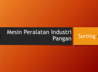 Mesin Peralatan Industri Pangan