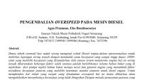 Image of PENGENDALIAN OVERSPEED PADA MESIN DIESEL