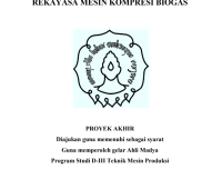 Image of REKAYASA MESIN KOMPRESI BIOGAS